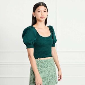 *NWT* Hill House Aiko Puff Sleeve Top